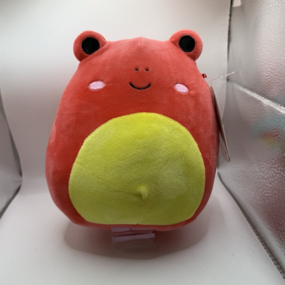 Squishmallows Kellytoy Plush Obu the Frog 8" New‎ with Tags